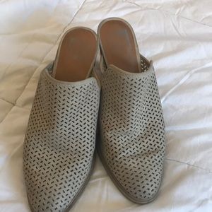 Dolce Vita cutout stacked heel & wedges